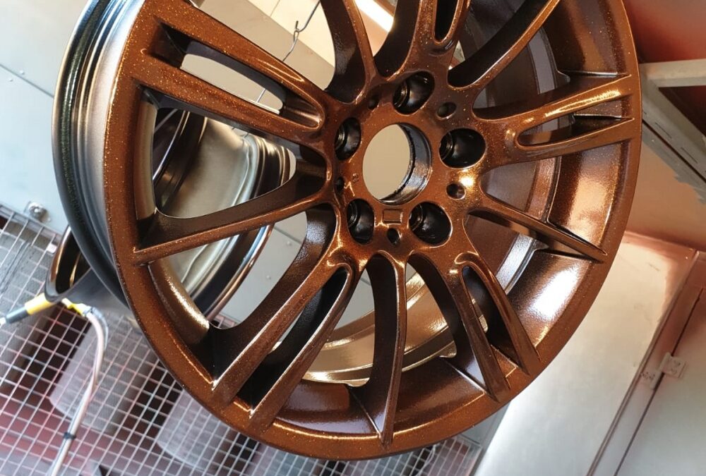 Copper Sparkle Wheels